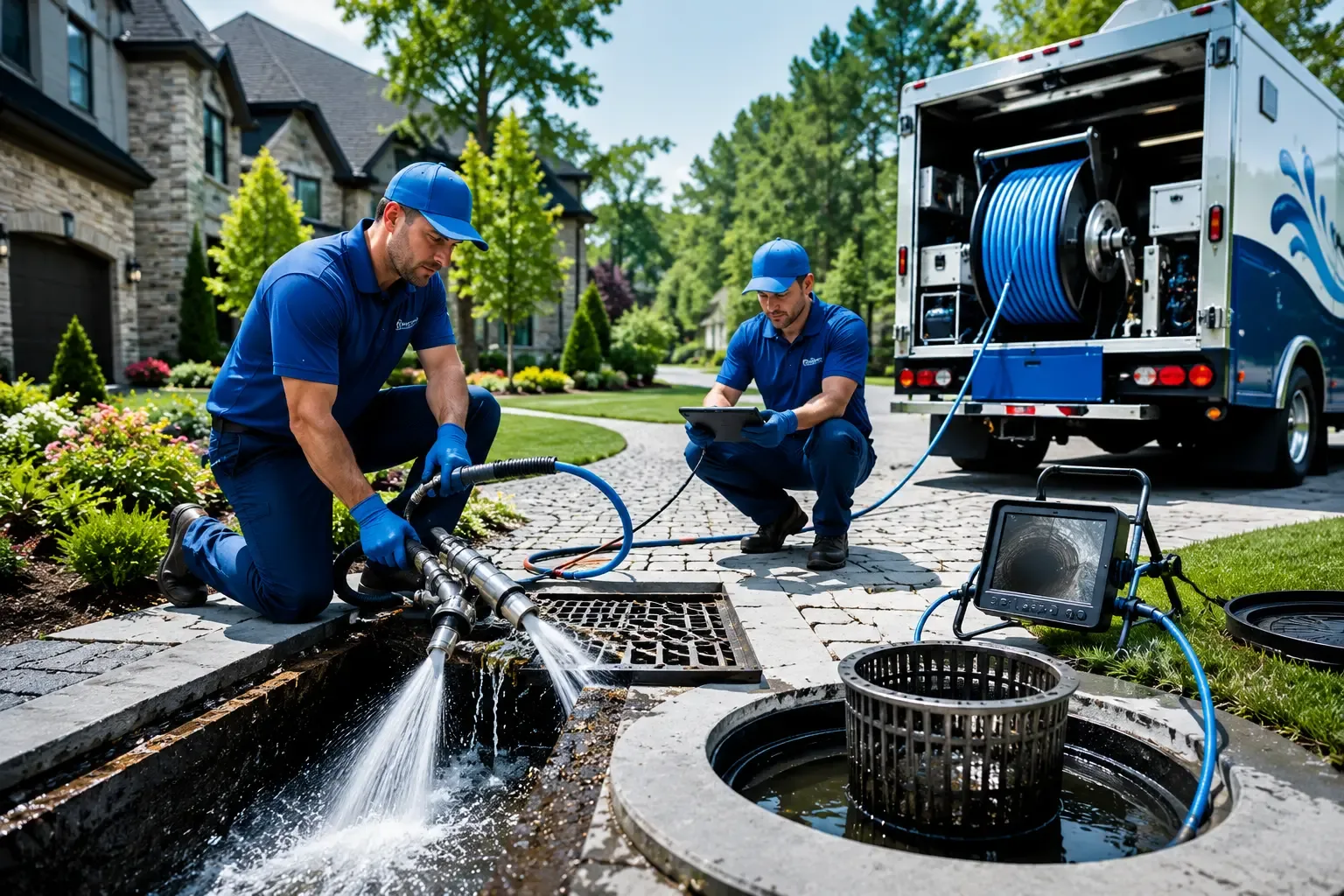 Local outdoor drain cleaning professionals in Quantico, MD